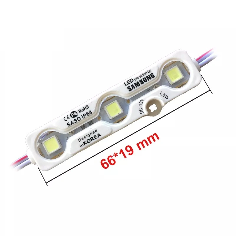Wholesale Waterproof Samsung DC 12V 5054 SMD Injection LED Module Light for Advertising Lighting with RoHS CE