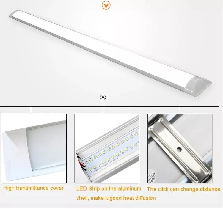 T5 T8 Tube Batten Replacement Integrated LED Tube Light Fixture Housing Fitting