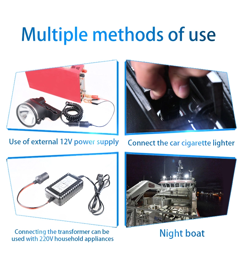 35W Handheld External HID Xenon Searchlight